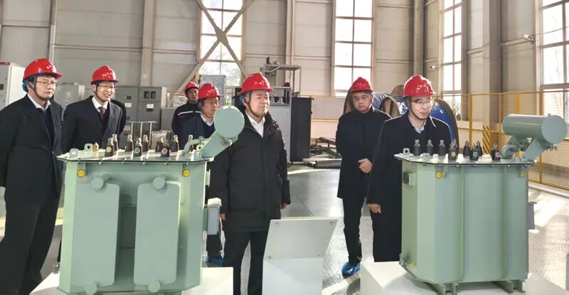 安徽工业大学领导莅临泰隆电力调研